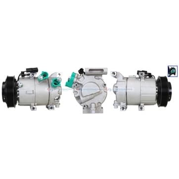 Kompressor, AC Ø-124mm från Autofrance