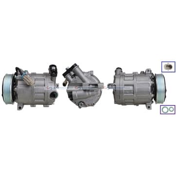 Kompressor, AC Ø-120mm från Autofrance