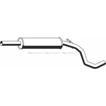 Mellanljuddämpare från Autofrance