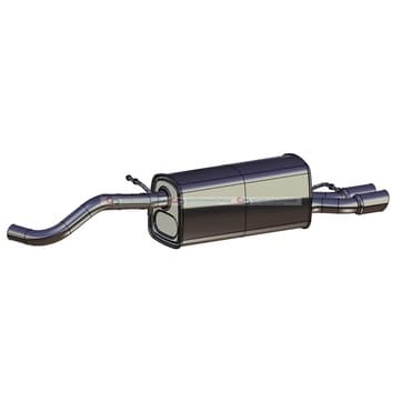 Bakre ljuddämpare från Autofrance