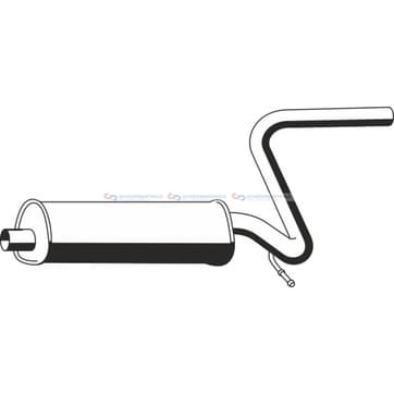 Mellanljuddämpare från Autofrance