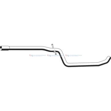 Avgasrör, Mitt Mitte från Autofrance