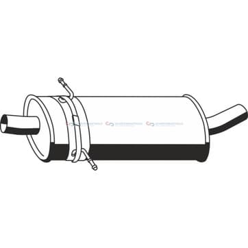 Mellanljuddämpare från Autofrance