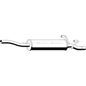Mellanljuddämpare från Autofrance