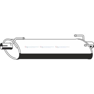 Mellanljuddämpare från Autofrance