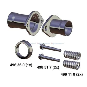 Reparationssats, Avgasrör från Autofrance