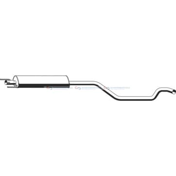 Mellanljuddämpare från Autofrance