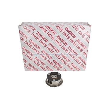 Kamaxeljusterare, Avgas-/utsläppssidan — Avgas-/utsläppssidan från Autofrance