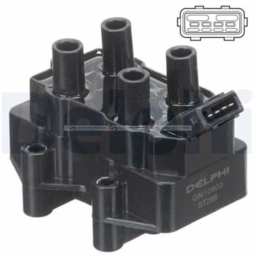 Tändspole 12V 4polig från Autofrance