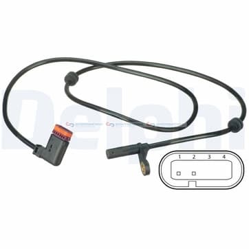 Sensor, hjulhastighet från Autofrance