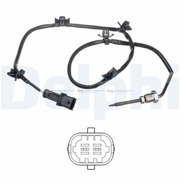 Sensor, avgastemperatur från Autofrance