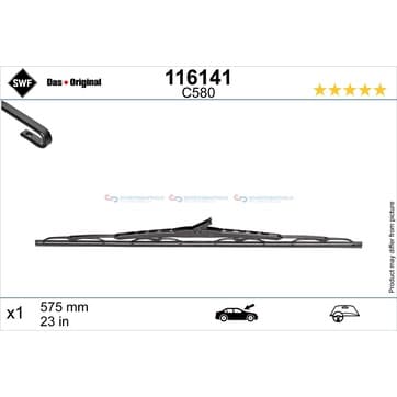 Torkarblad 575mm från Autofrance