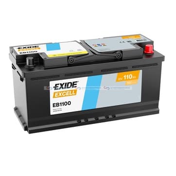 Startbatteri 110Ah 850A från Autofrance