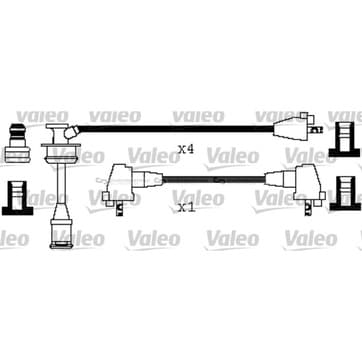 Tändkabelsats från Autofrance