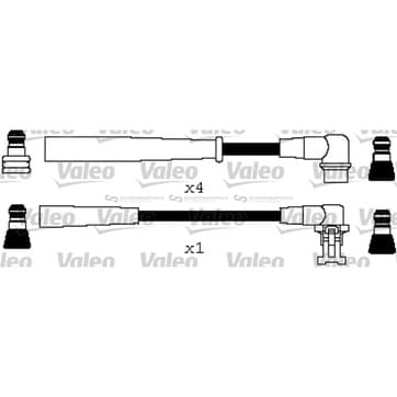 Tändkabelsats från Autofrance