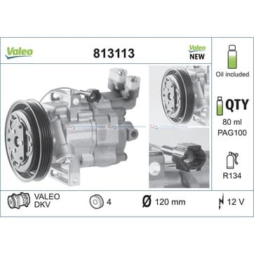 Kompressor, AC från Autofrance