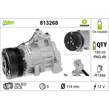 Kompressor, AC från Autofrance