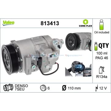 Kompressor, AC från Autofrance