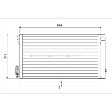 Kondensor, AC från Autofrance