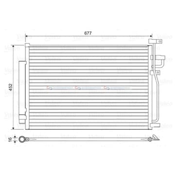 Kondensor, AC från Autofrance