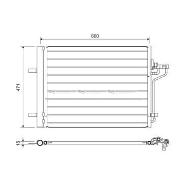 Kondensor, AC från Autofrance