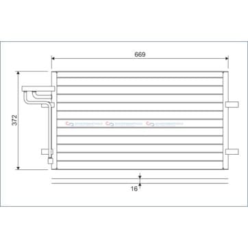 Kondensor, AC från Autofrance