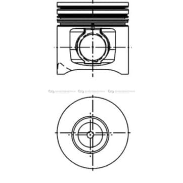 Kolv 104mm från Autofrance