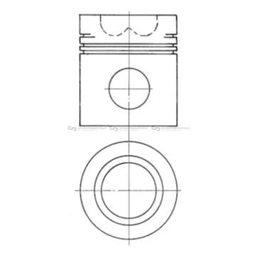 Kolv 144mm från Autofrance