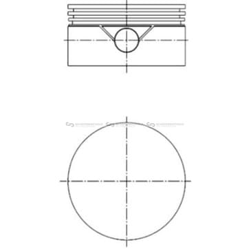 Kolv 100mm från Autofrance