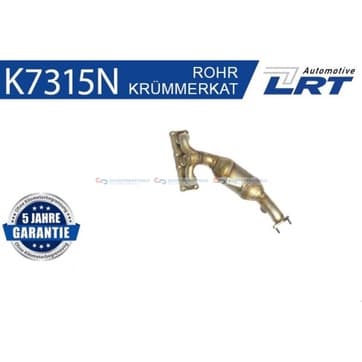 Katalysator, grenrör från Autofrance