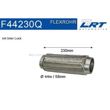 Flexrör, avgassystem 230,0mm Inter Lock från Autofrance