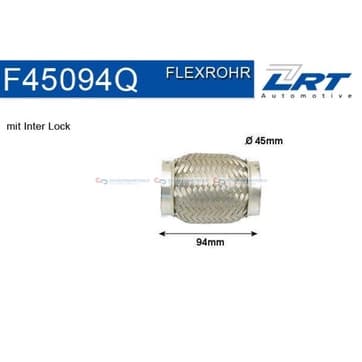 Flexrör, avgassystem 94mm Inter Lock från Autofrance