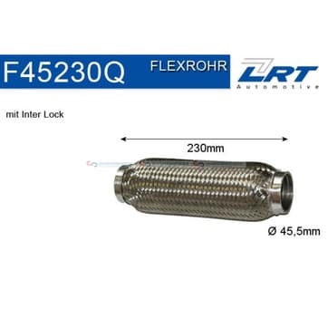 Flexrör, avgassystem 230,0mm Inter Lock från Autofrance