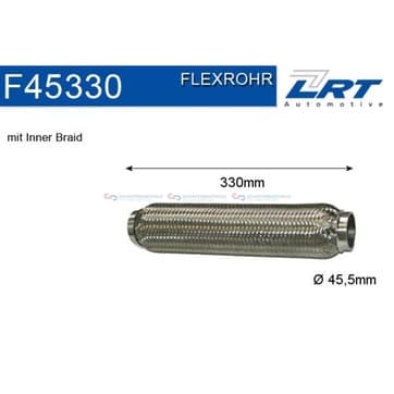 Flexrör, avgassystem 330,0mm Inter Lock från Autofrance