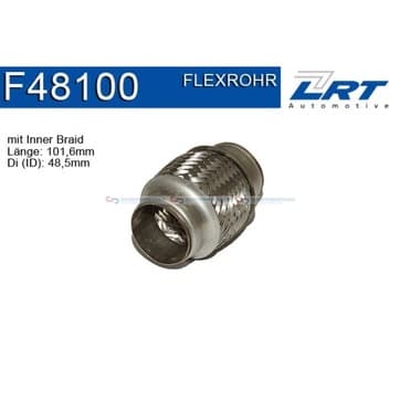 Flexrör, avgassystem 101,6mm innerväv från Autofrance