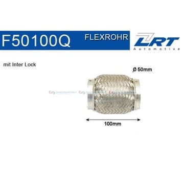 Flexrör, avgassystem 101,6mm Inter Lock från Autofrance