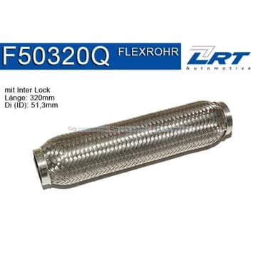 Flexrör, avgassystem 320,0mm Inter Lock från Autofrance