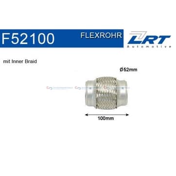 Flexrör, avgassystem 101,6mm innerväv från Autofrance