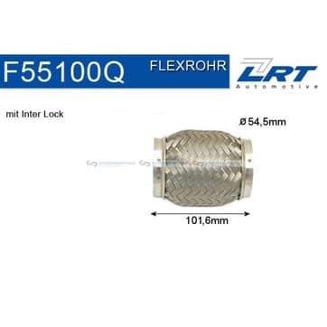 Flexrör, avgassystem 101,6mm Inter Lock från Autofrance