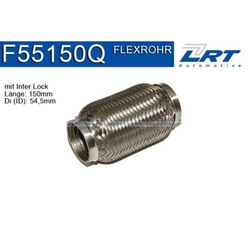 Flexrör, avgassystem 150,0mm Inter Lock från Autofrance