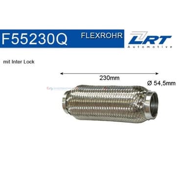 Flexrör, avgassystem 230,0mm Inter Lock från Autofrance