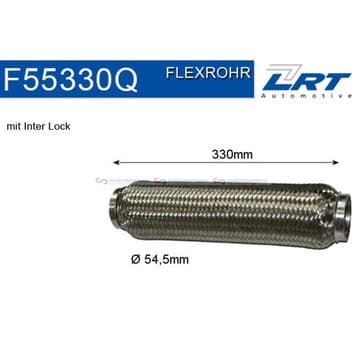 Flexrör, avgassystem 330,0mm Inter Lock från Autofrance
