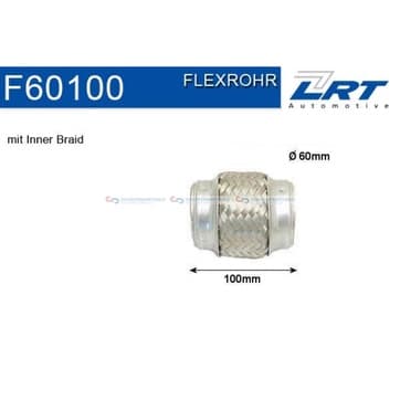 Flexrör, avgassystem 101,6mm innerväv från Autofrance