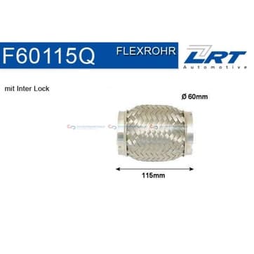 Flexrör, avgassystem 115mm Inter Lock från Autofrance