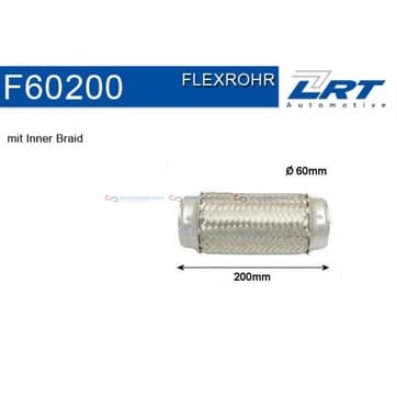 Flexrör, avgassystem 203,2mm innerväv från Autofrance