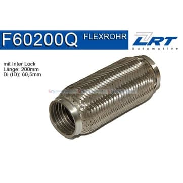 Flexrör, avgassystem 100,0mm Inter Lock från Autofrance