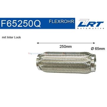 Flexrör, avgassystem 250,0mm Inter Lock från Autofrance