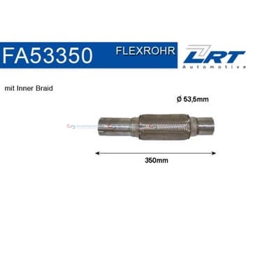 Flexrör, avgassystem 105mm innerväv från Autofrance