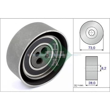 Spännrulle, kamrem från Autofrance