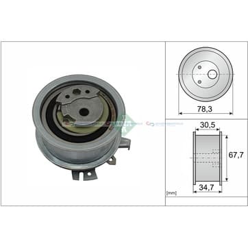 Spännrulle, kamrem från Autofrance